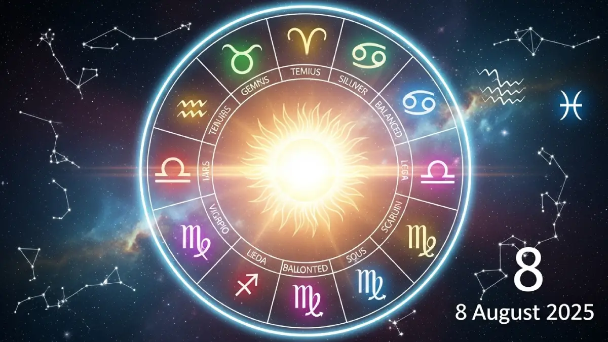 Today Horoscope 8 August 2025