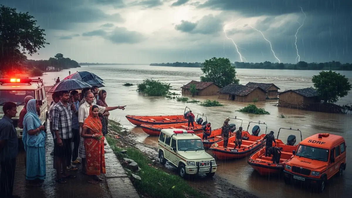 Chambal River Flood Alert 2025