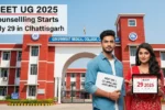 NEET UG 2025 Counselling Chhattisgarh