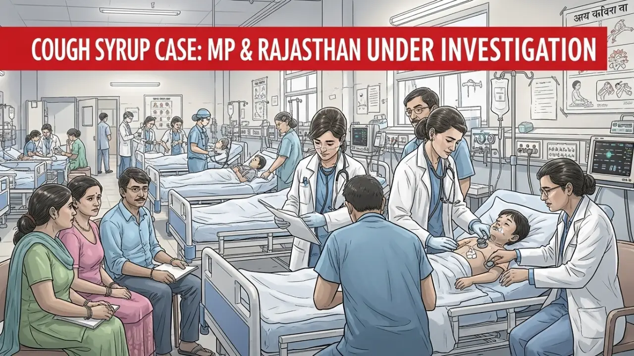 Cough Syrup Deaths in MP and Rajasthan
