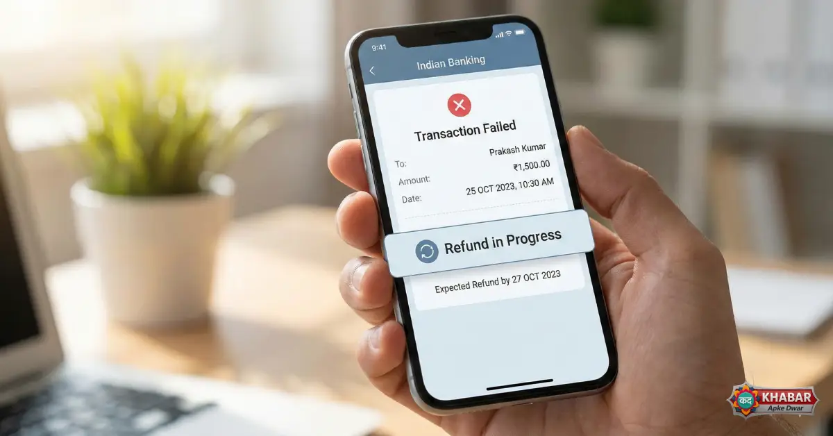 UPI payment fail refund paisa wapas kab aata hai