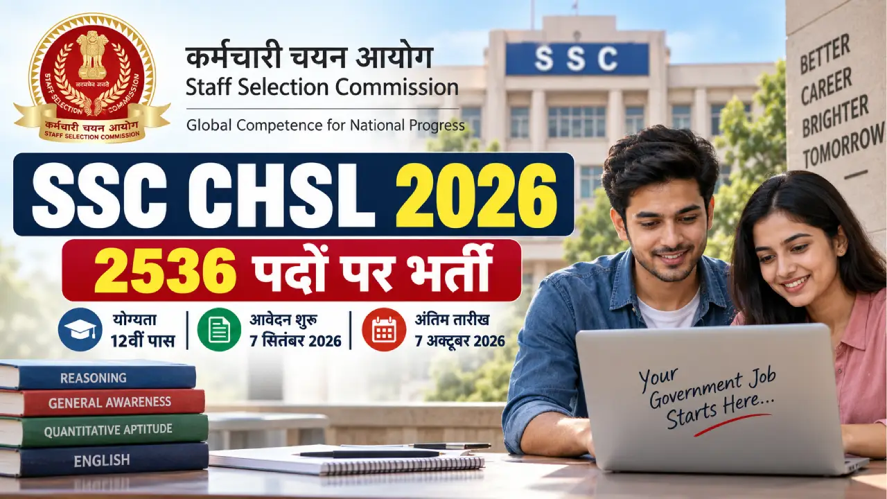 SSC CHSL 2026 Notification