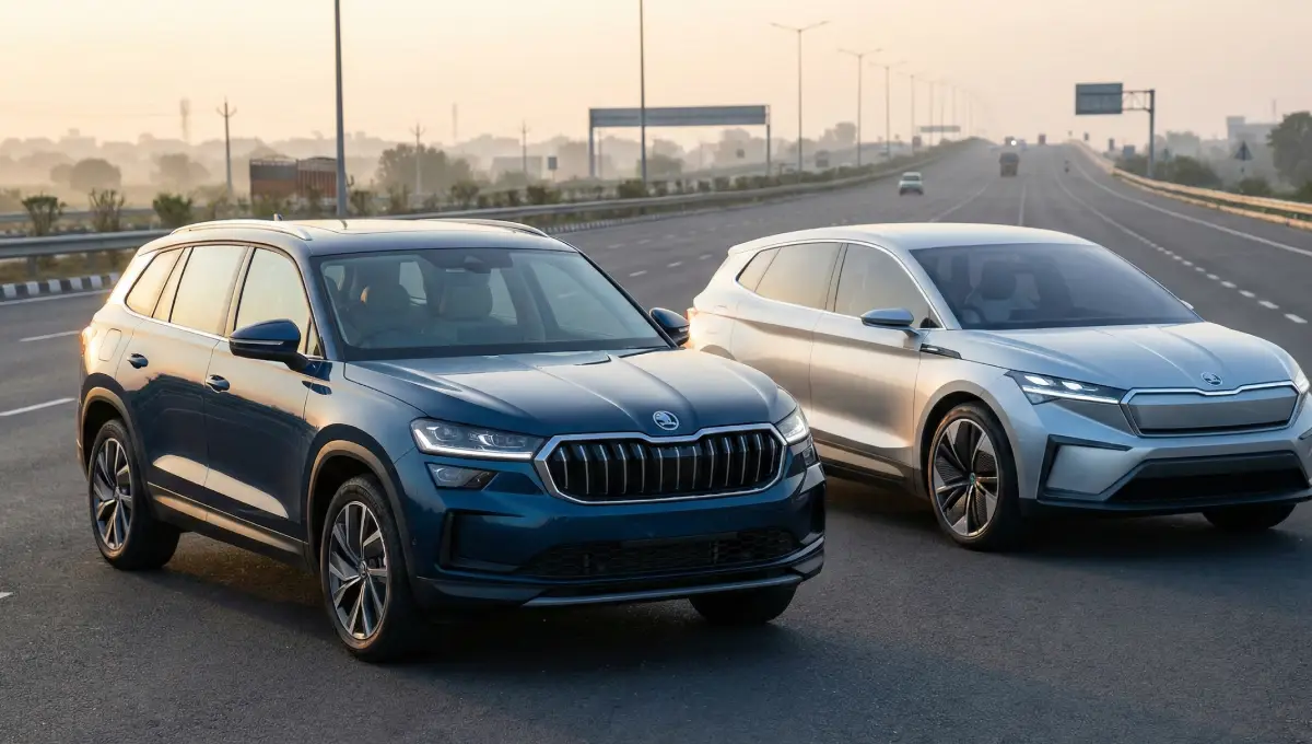 Upcoming Skoda Cars in India 2025–26 luxury SUV and electric car lineup
