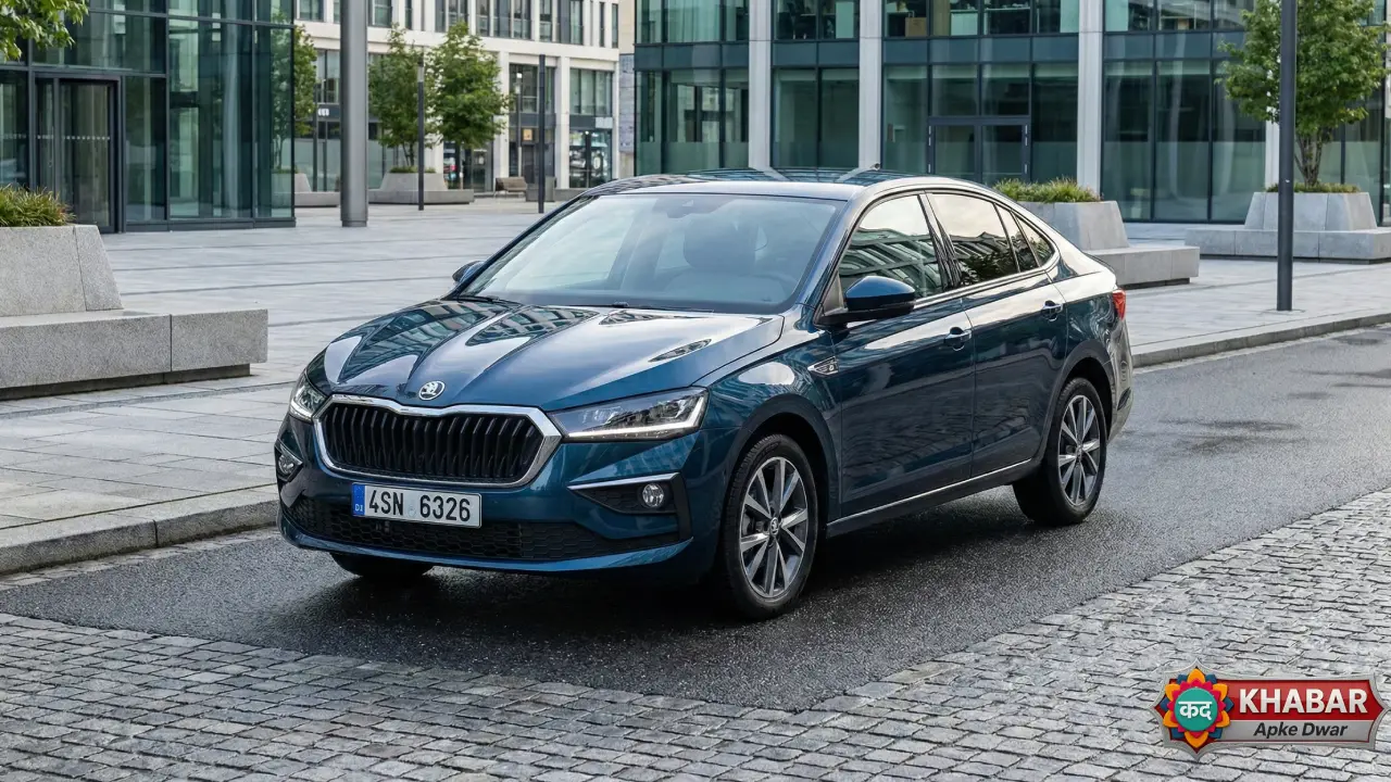 Skoda Slavia Facelift 2026 features exterior design