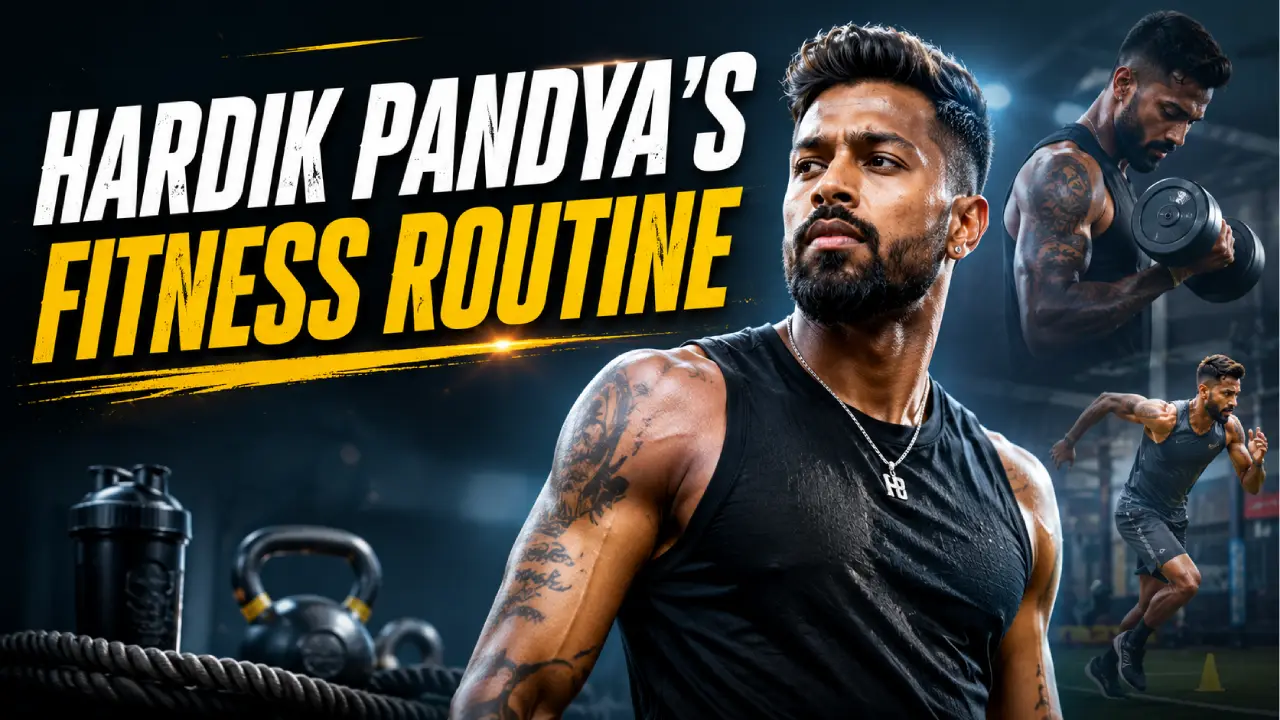 Hardik Pandya's Fitness Routine